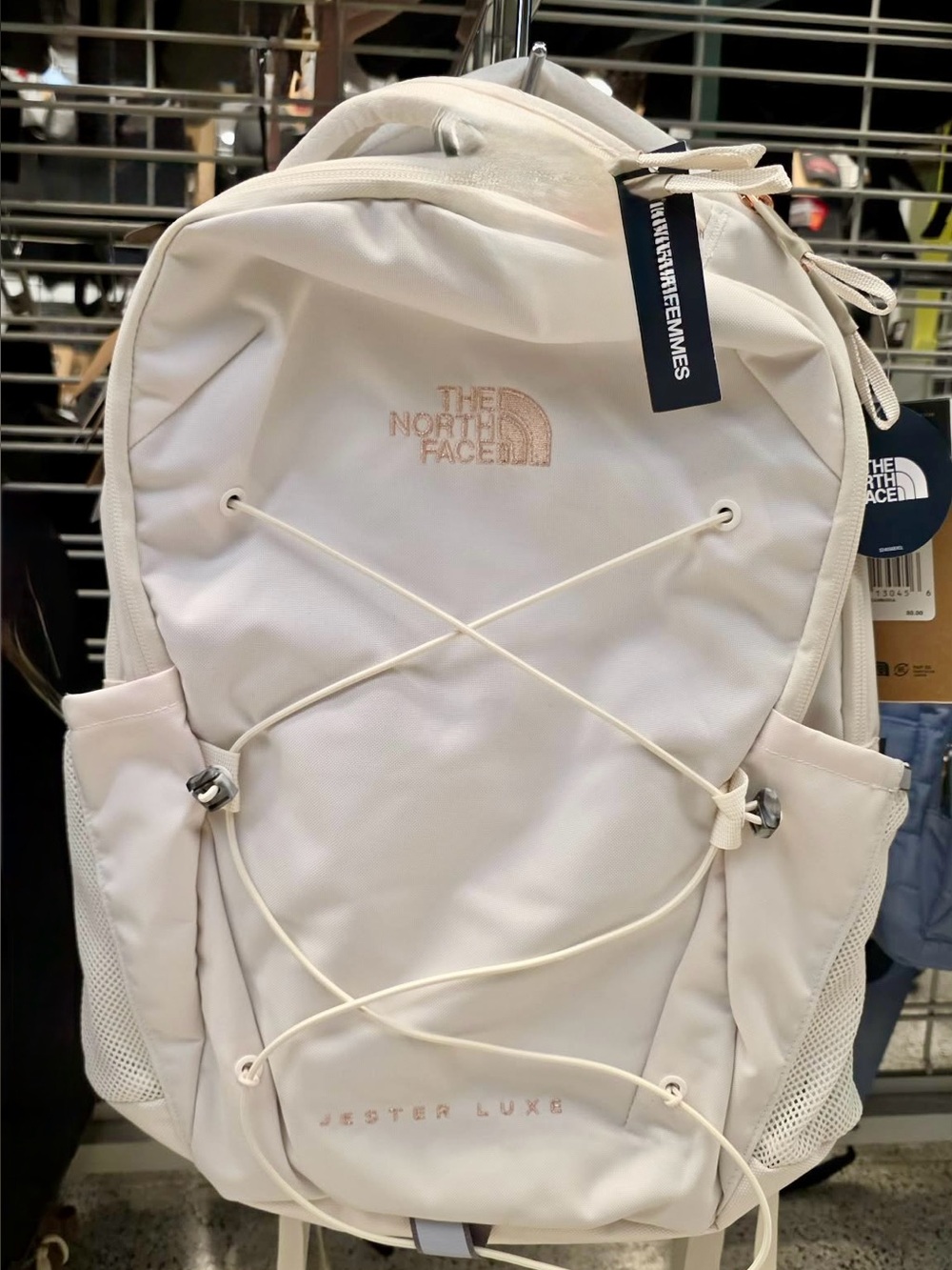 The North Face Women's Jester Luxe 27L Backpack with Rose Gold Logo - Picture 2 of 5